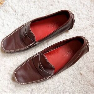 Cole Haan Trillby Women's CHESTNUT/Chocolate Driving Penny Loafer Size 6.5